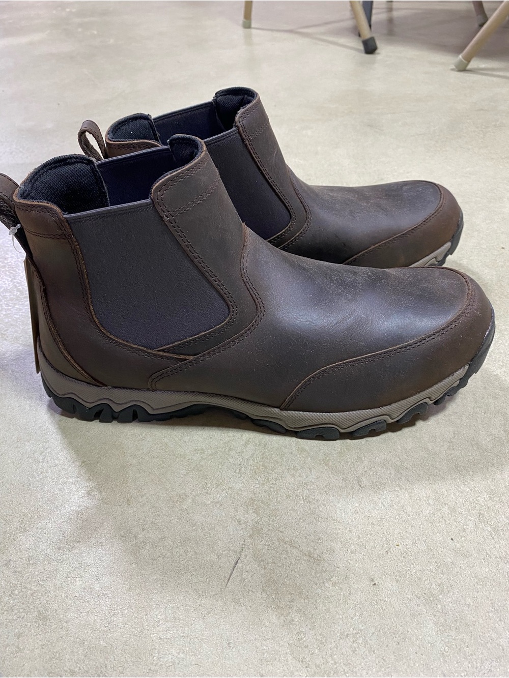 New Duluth pull on boots- wide
